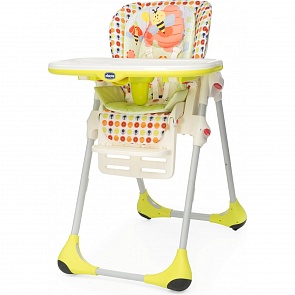 Стульчик для кормления, высокий Polly 2 в 1 Sunny - 4w (Chicco, 7907478)